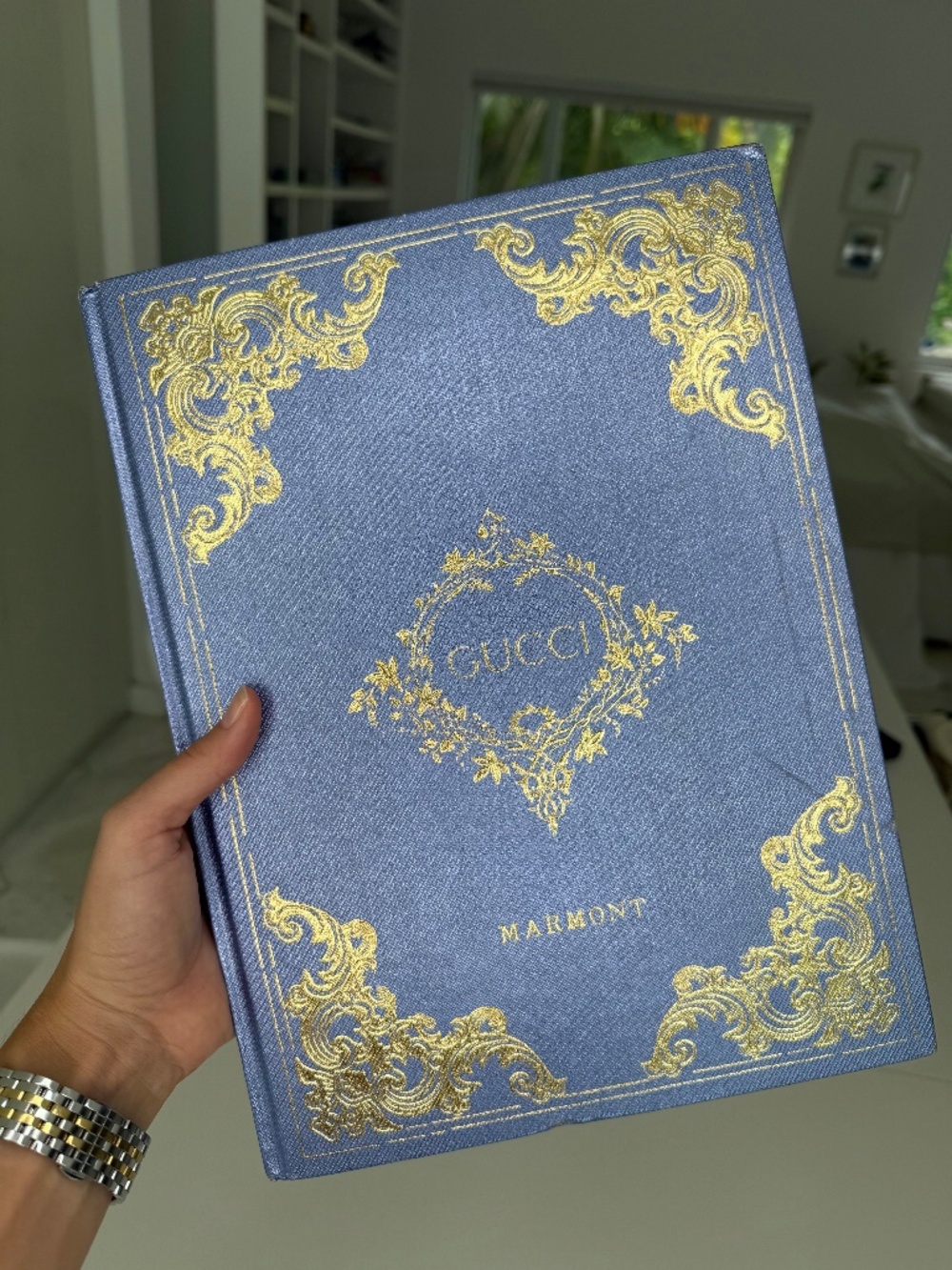 GUCCI Marmont Collection Hardcover Coffee Table Book - Gucci Home Decor